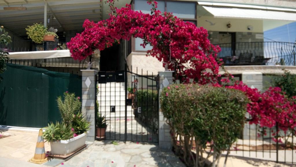 Villa George - Family Holidays Nea Makri Bagian luar foto